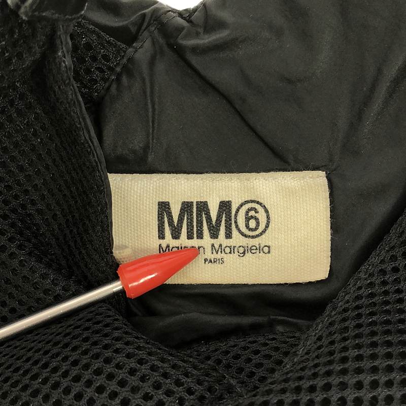 MM6 Maison Margiela / エムエムシックスメゾンマルジェラ Japanese Net Farbric ジャパニーズ トライアングル ミニ トートバッグ