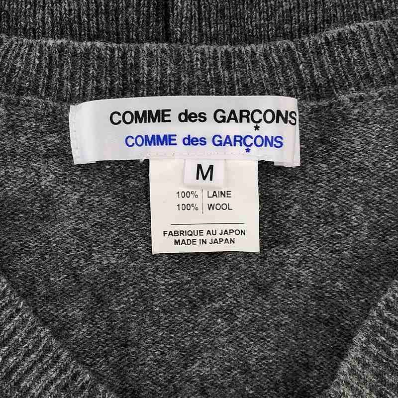 COMME des GARCONS COMME des GARCONS / コムコム シェルボタン ニット カーディガン