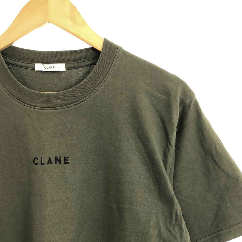 CLANE / クラネ ロゴプリント Tシャツ