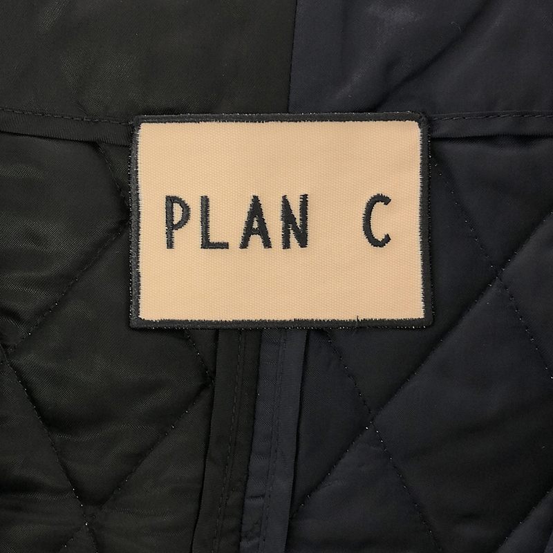 Plan C / プランシー キルティング ラップスカート