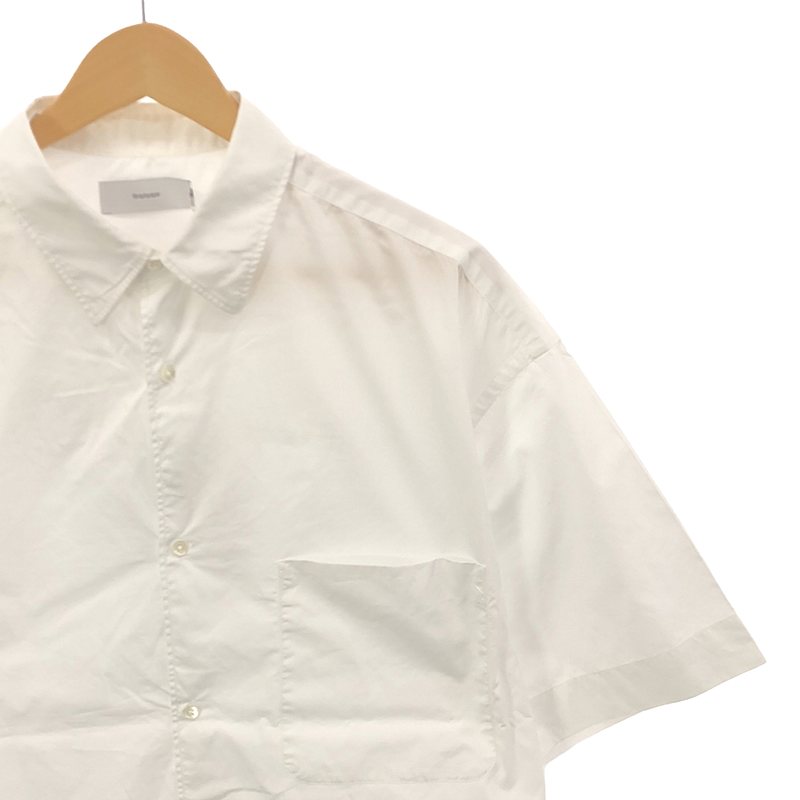 Graphpaper / グラフペーパー BROAD S/S OVERSIZED REGULAR COLLAR SHIRT ブロード オーバーサイズ レギュラーカラー 半袖シャツ