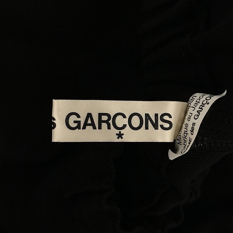 COMME des GARCONS / コムデギャルソン リボン装飾 ワイド イージーパンツ