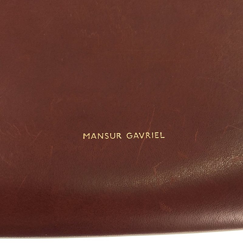 MANSUR GAVRIEL / マンサーガブリエル バケット ショルダーバッグ