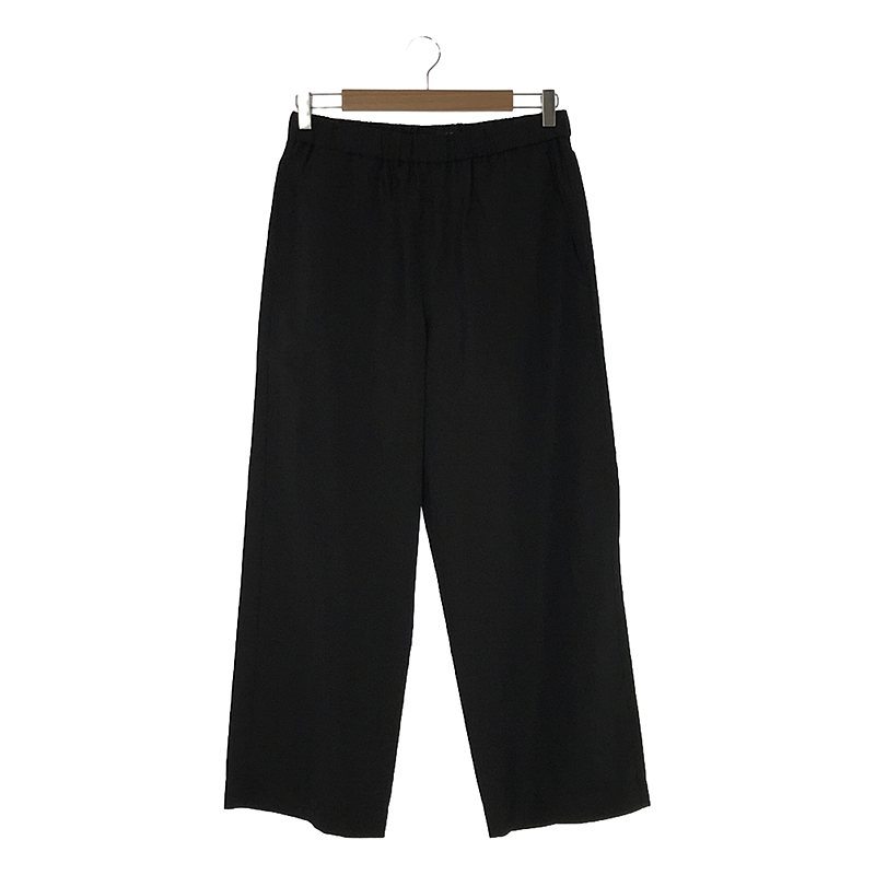 POLYESTER SILK TWILL TROUSERS パンツ