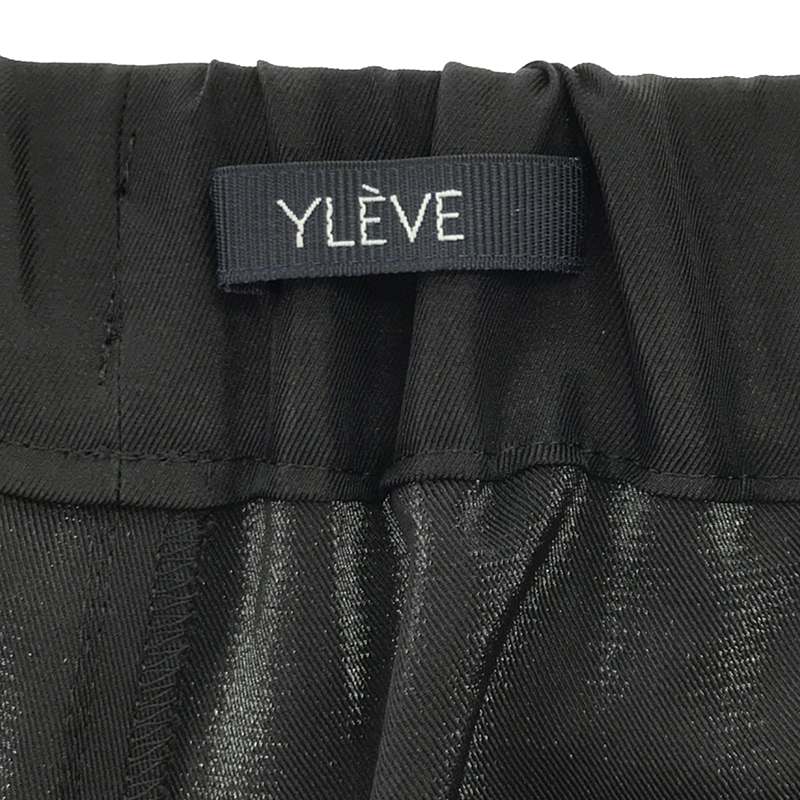 YLEVE / イレーヴ POLYESTER SILK TWILL TROUSERS パンツ