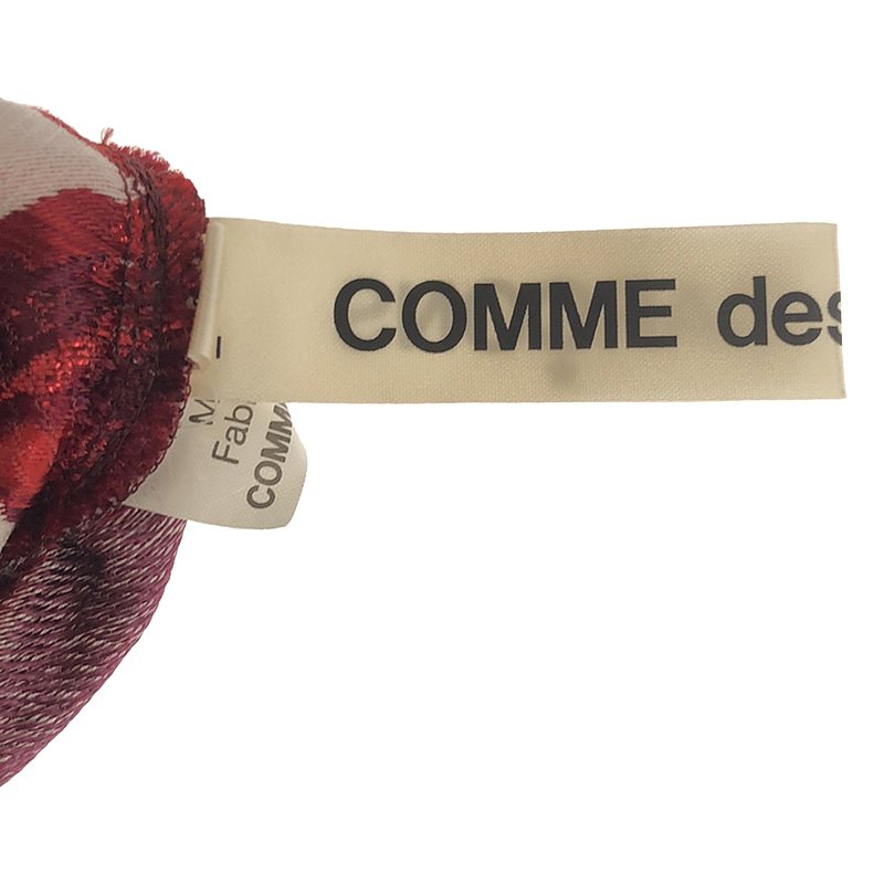 COMME des GARCONS / コムデギャルソン ジャガード ドローストリング ボリューム オーバー スカート