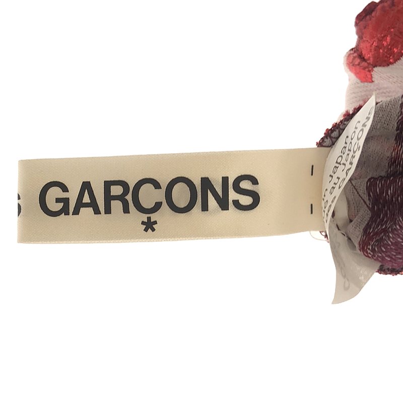 COMME des GARCONS / コムデギャルソン ジャガード ドローストリング ボリューム オーバー スカート