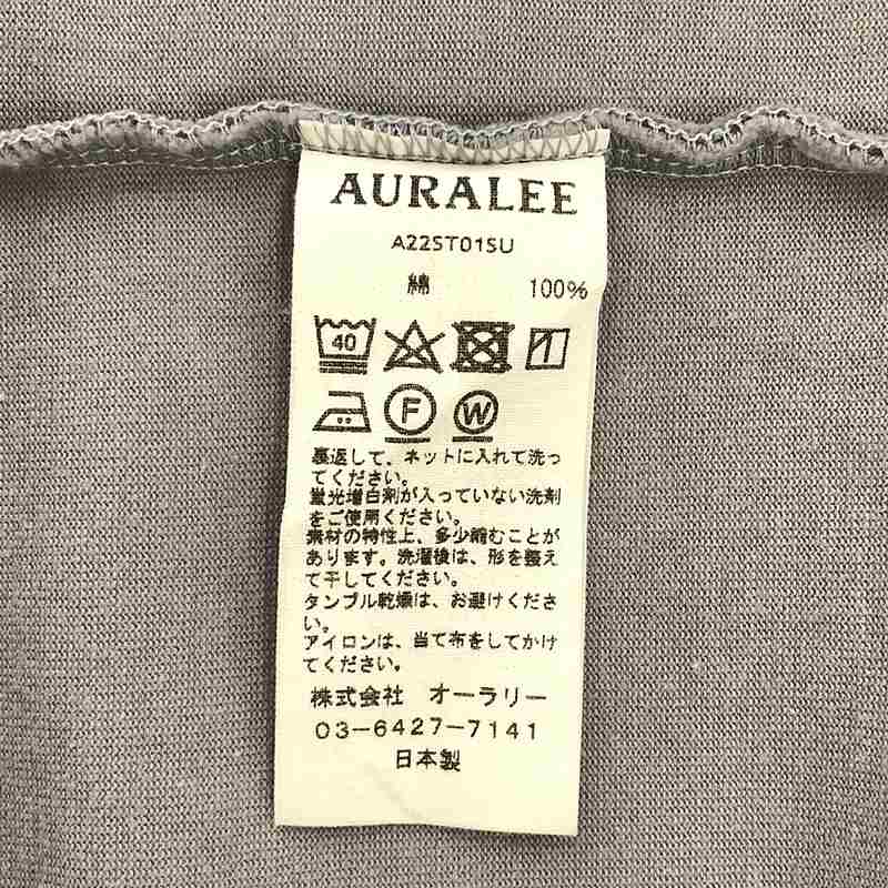 AURALEE / オーラリー STAND-UP TEE スタンドアップTシャツ