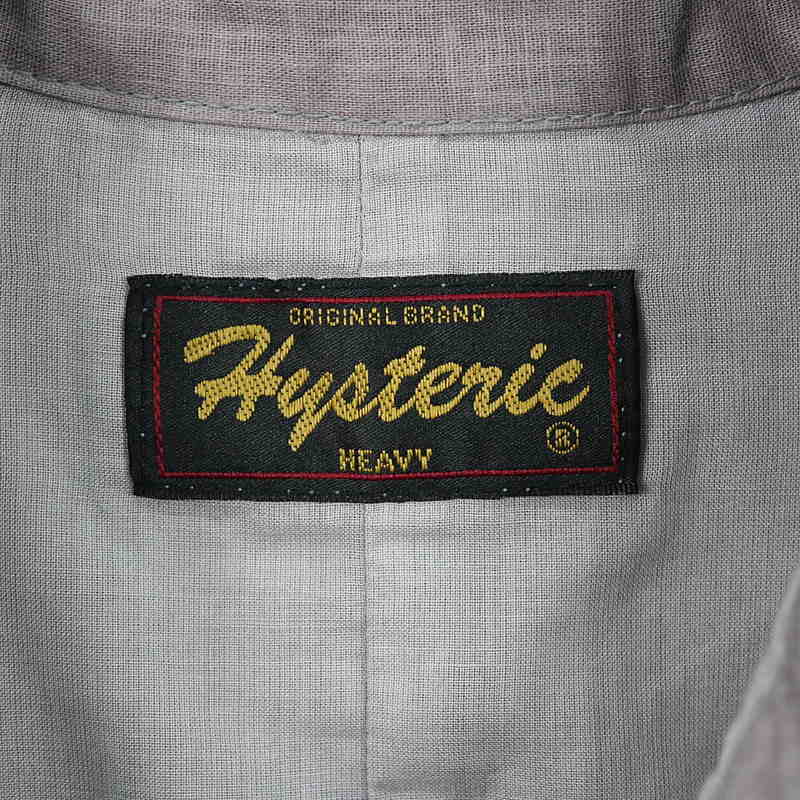 HYSTERIC GLAMOUR / ヒステリックグラマー HEAVY コットンリネンシャツワンピース