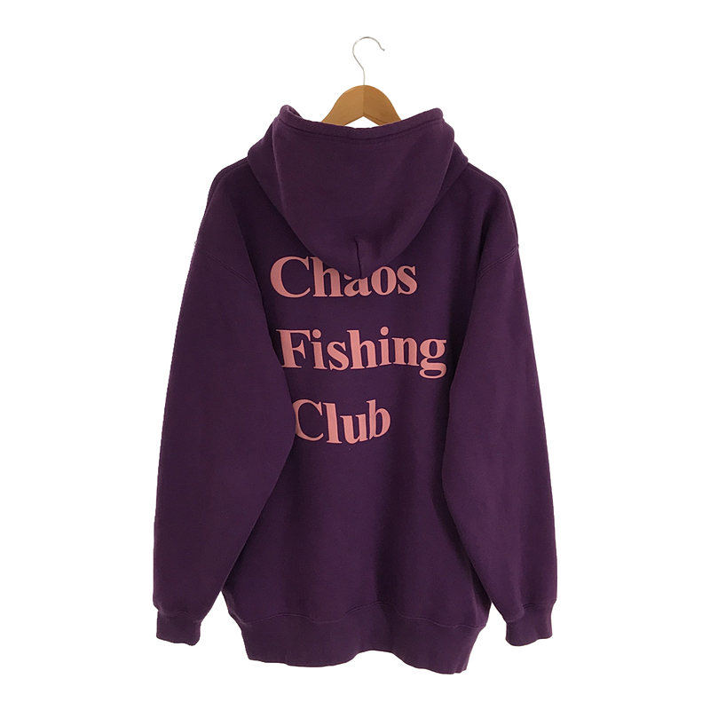 Chaos Fishing Club / カオスフィッシングクラブ 両面ロゴ コットン スウェット プルオーバー パーカー フーディ