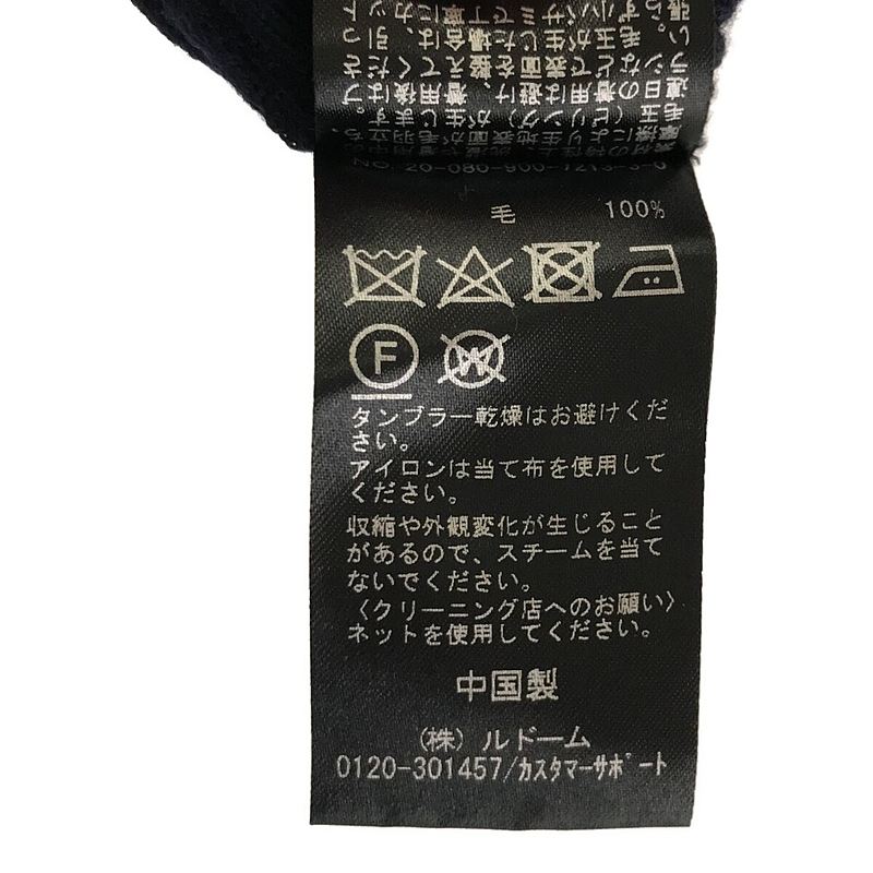 IENA / イエナ 2020AW 3x3リブヘンリーネックプルオーバー ニット