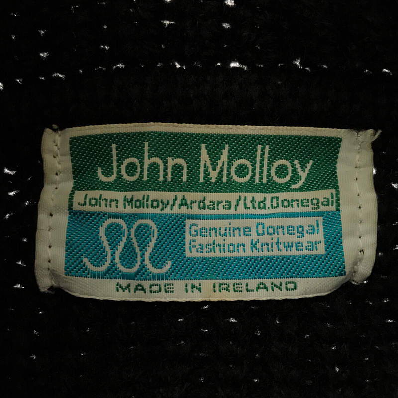 John Molloy / ジョンモロイ 1990s～ 旧タグ アイルランド製 ウール プルオーバー ニット セーター