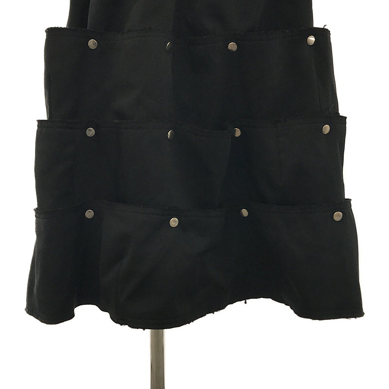 COMME des GARCONS 2016AW / AD2016 18th-Century Punk 18世紀のパンク ポリエステル 縮絨 スナップボタン カッティング