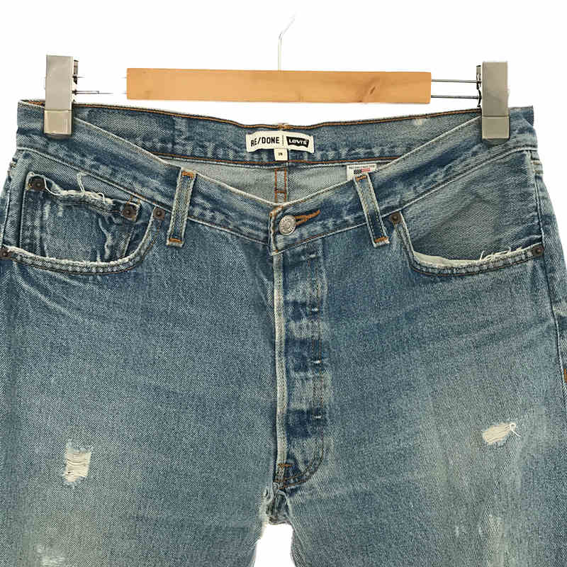 RE/DONE / リダン × Levi's リーバイス リメイク クラッシュ ダメージ デニム パンツ