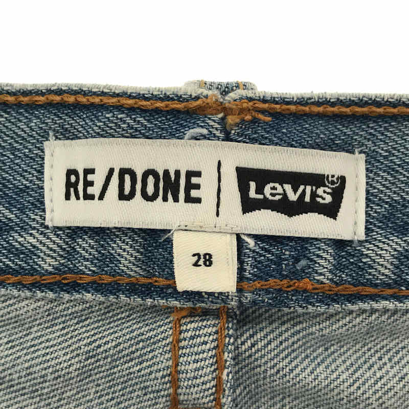 RE/DONE / リダン × Levi's リーバイス リメイク クラッシュ ダメージ デニム パンツ