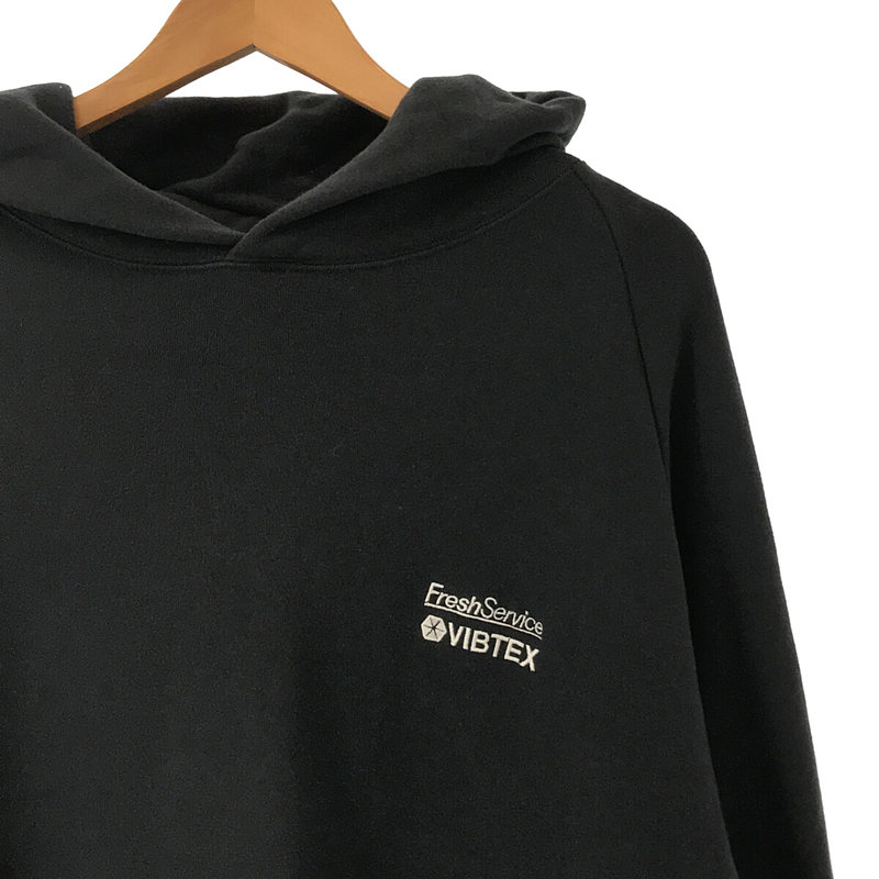 FreshService / フレッシュサービス × VIBTEX / ビブテックス コラボ SWEAT PULL HOODIE 刺繍ロゴ スウェット プルオーバー パーカー フーディ