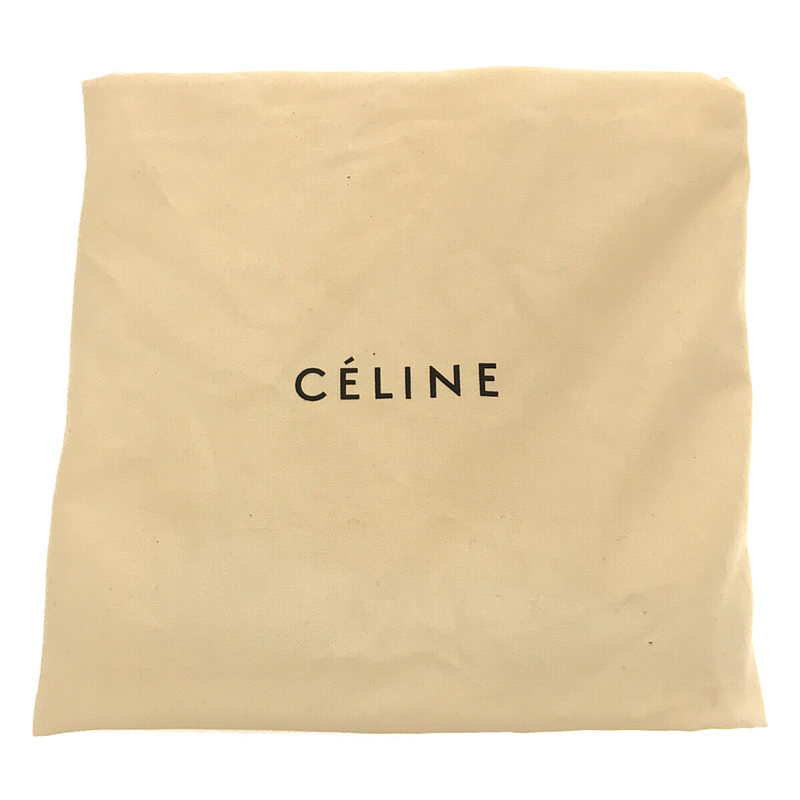 CELINE / セリーヌ ラゲージ ミニ ショッパー レザー ハンド トート バッグ 保存袋付き