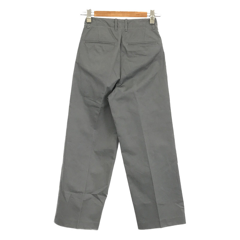 AURALEE / オーラリー WASHED FINX LIGHT CHINO WIDE PANTS ウォッシュドフィンクスライト ワイド チノ パンツ