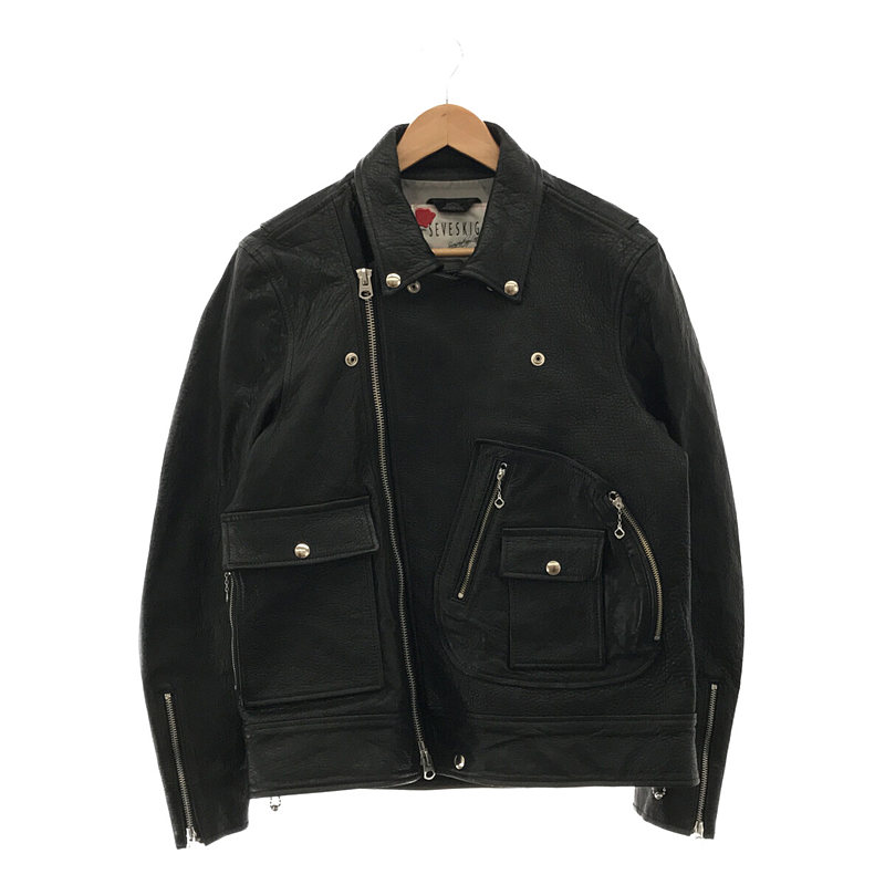 WILD D.DEER RIDERS JACKET レザー ワイルド ディアー ライダース ジャケット