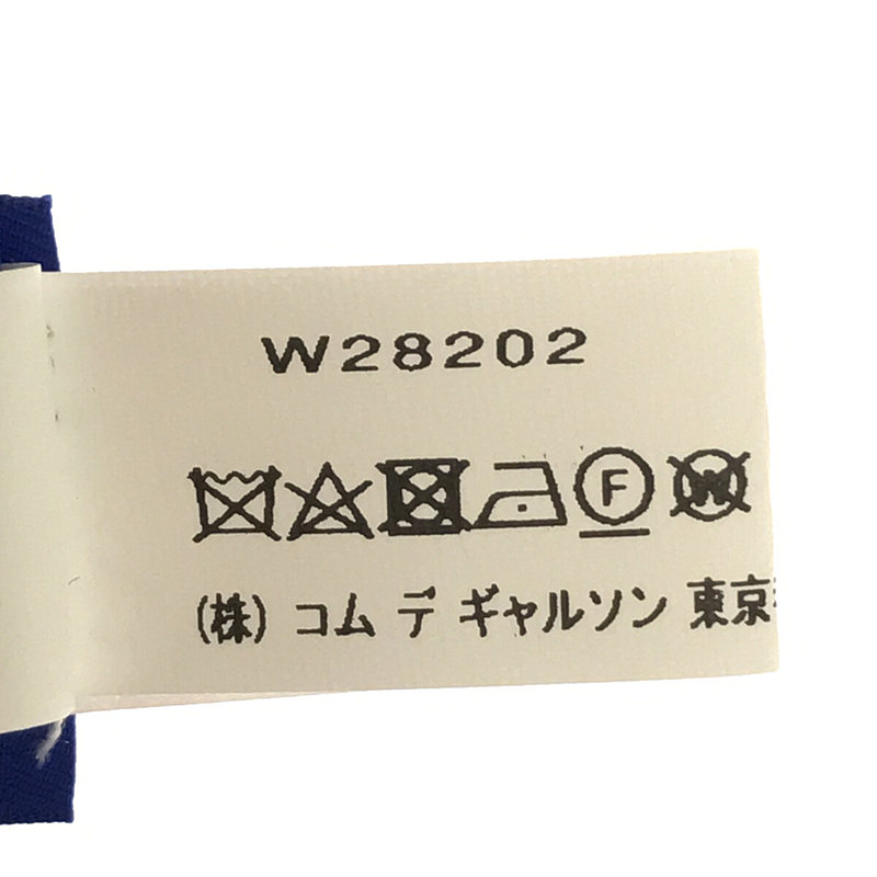 2020 ロゴ ウール フリンジ 大判 マフラー ストール W28202COMME des GARCONS SHIRT / コムデギャルソンシャツ