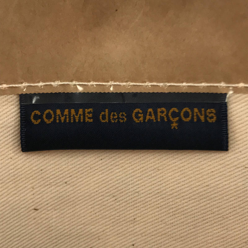 【新品】  COMME des GARCONS / コムデギャルソン | PVC KRAFT PAPER GG-K201 ペーパートートバッグ | ー | ベージュ | レディース