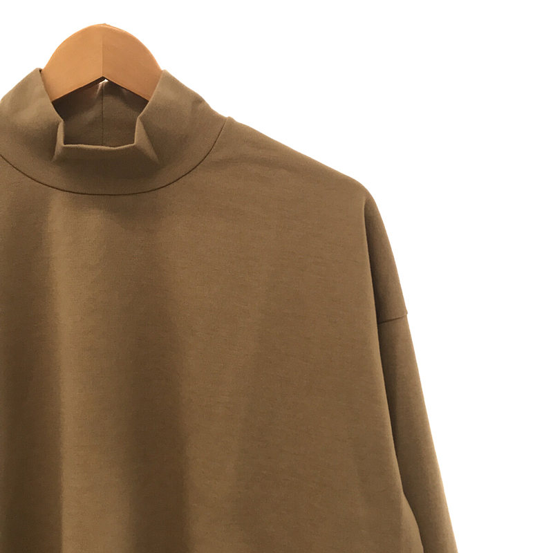 is-ness / イズネス DOUBLE JERSEY MOCK NECK LS T-SHIRT ダブル ジャージー モックネック ロングスリーブ カットソー