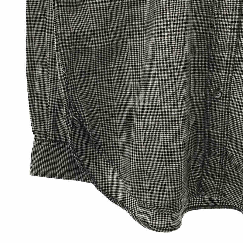 Engineered Garments / エンジニアドガーメンツ コットン グレンチェック ラウンドカラー シャツ