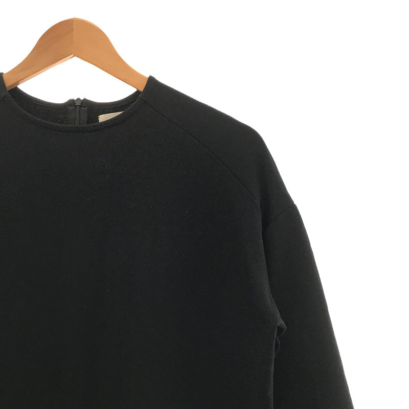 yori / ヨリ コットン バックジップ ティアード ワンピース