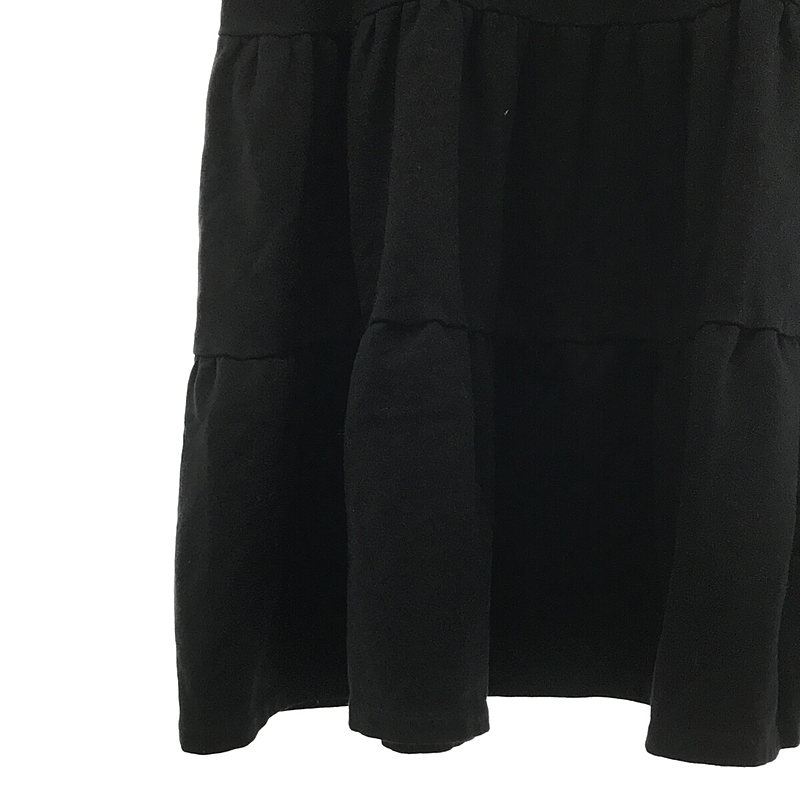 yori / ヨリ コットン バックジップ ティアード ワンピース