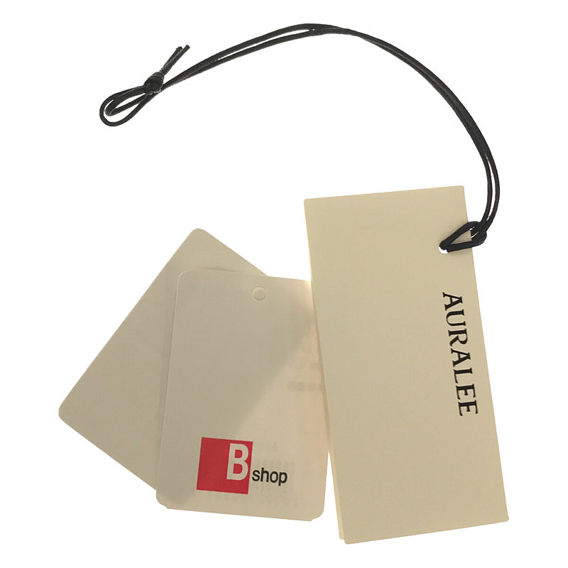 AURALEE / オーラリー WASHED FINX TWILL SLEEVELESS SHIRTS  スタンドカラー ノースリーブ シャツ ブラウス