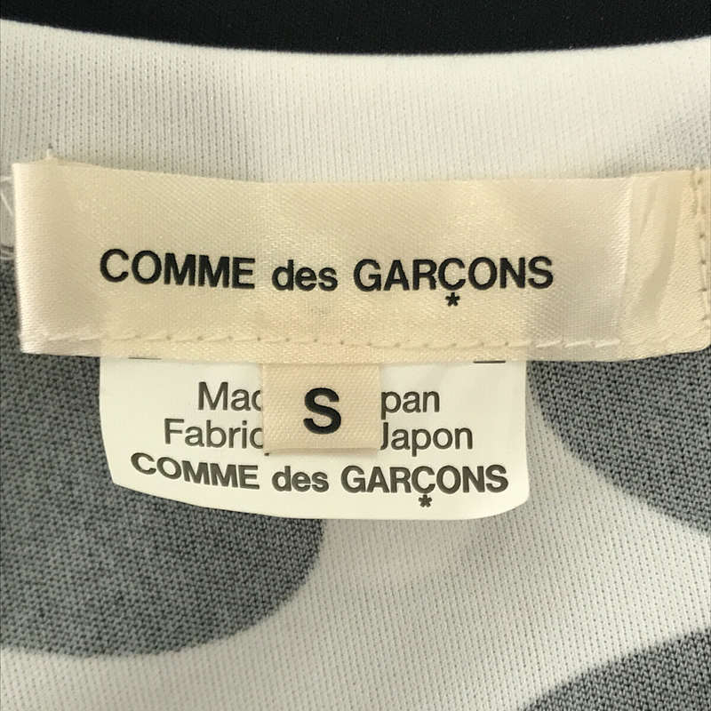 COMME des GARCONS 2022SS / AD2021 State of Mind 今の心境 ポリエステル フラワー クルーネック スリット ノースリーブ