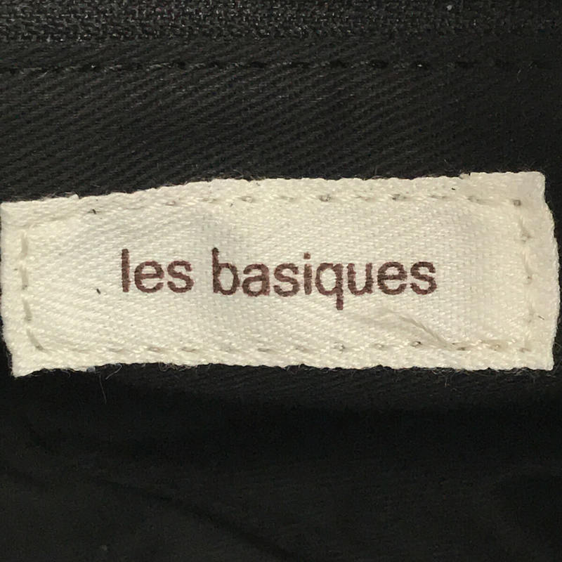 LES BASIQUES / レバジック 2way パテント レザー ハンド ショルダー バッグ