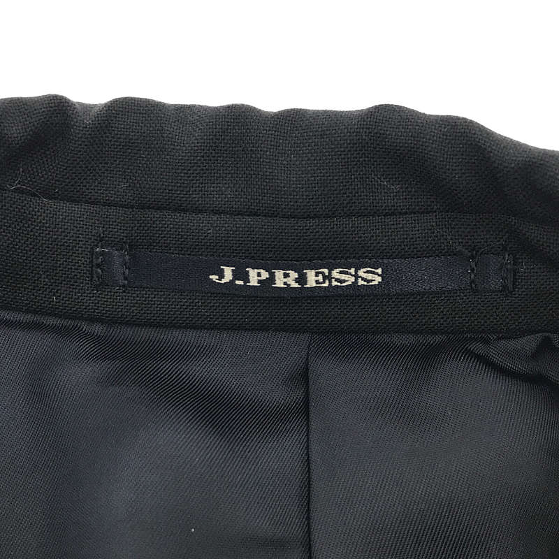 J.PRESS / ジェイプレス PEPPIN MERINO 金ボタン 3B シングルブレスト テーラード ジャケット ブレザー