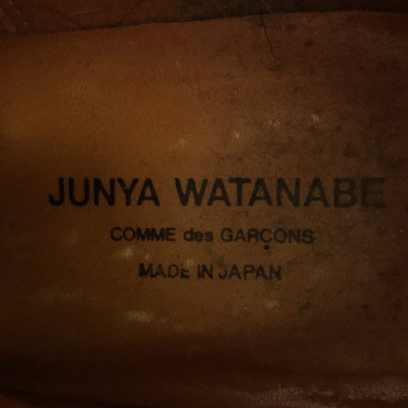 JUNYA WATANABE COMME des GARCONS / ジュンヤワタナベコムデギャルソン レザー チャッカー ブーツ