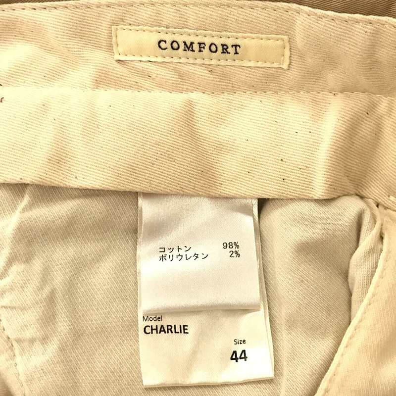 GTA / ジーティーアー タグ付き CHARLIE IL PANTALONE COMFORT チノ スラックス パンツ