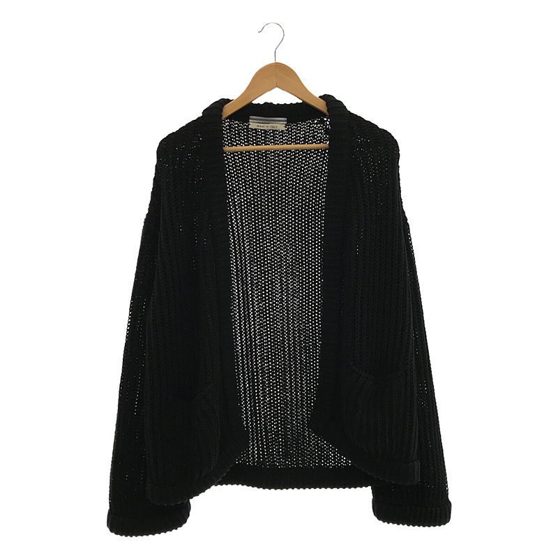 Editions #18 Linen Cardigan リネンローゲージカーディガン