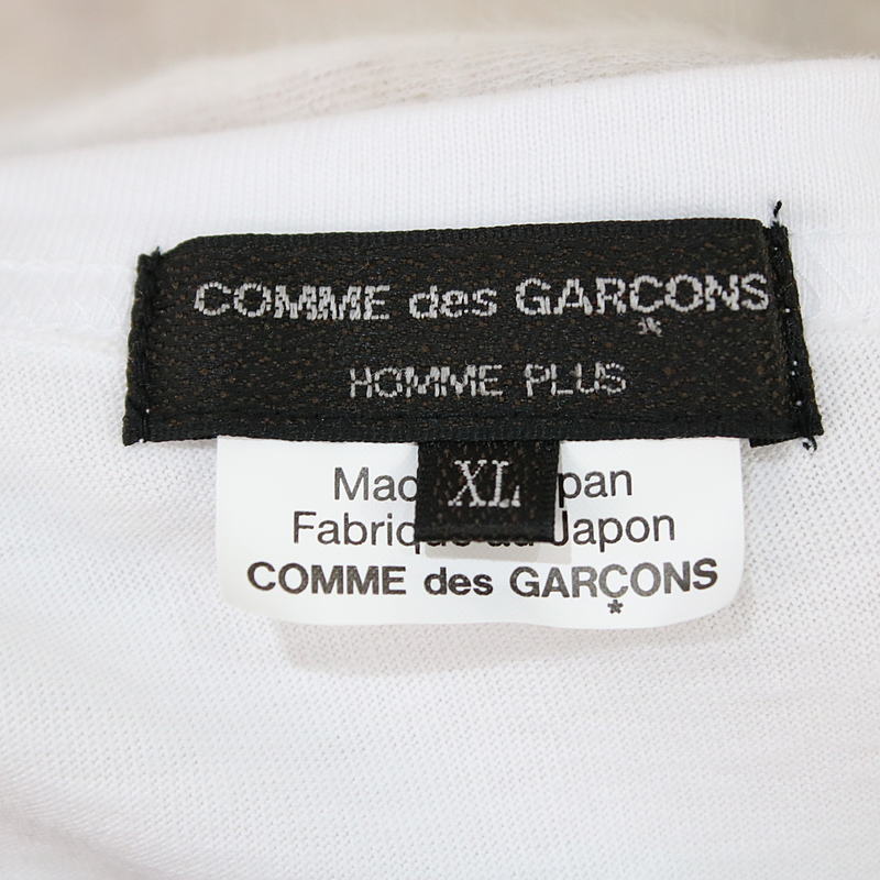 COMME des GARCONS HOMME PLUS / コムデギャルソンオムプリュス 縫い合わせ 加工Tシャツ