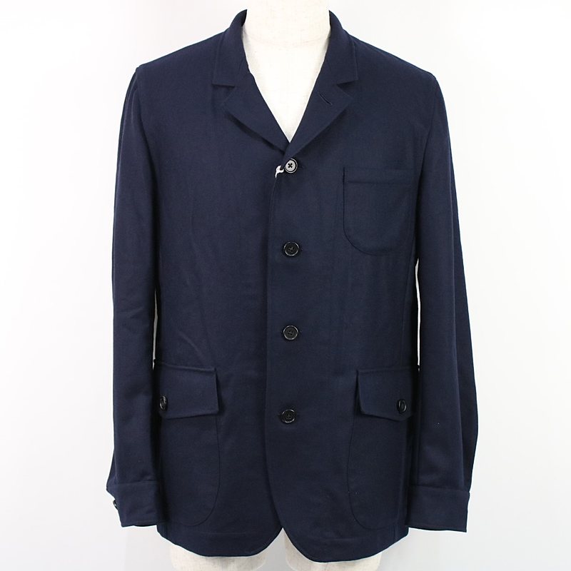 Colombiere jacket / CANONICO ウールフランネル 5Bジャケット