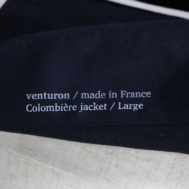 venturon / ヴェンチュロン Colombiere jacket / CANONICO ウールフランネル 5Bジャケット