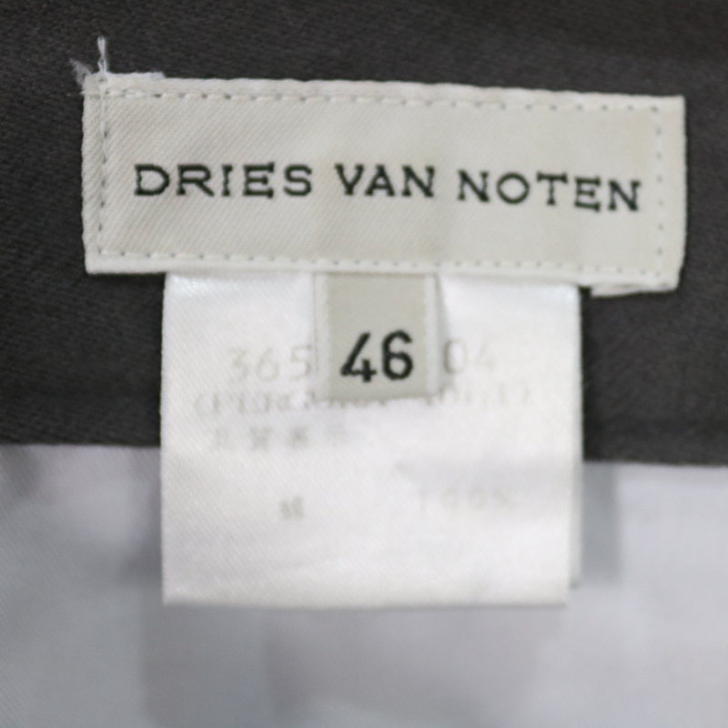 DRIES VAN NOTEN / ドリスヴァンノッテン ライカ期 コットンストレートパンツ