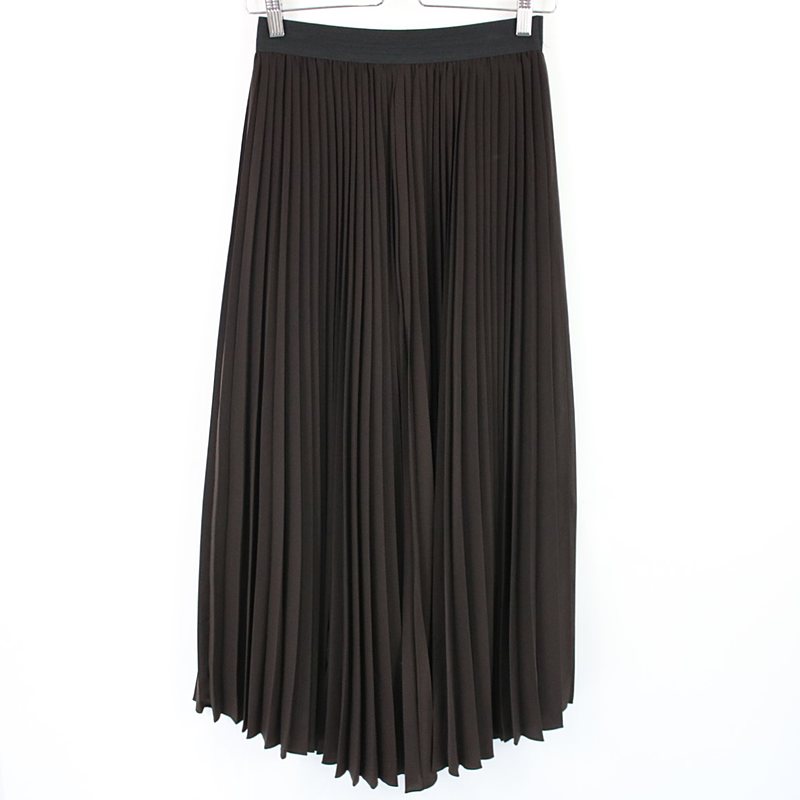 Pleats Skirt プリーツスカート brownLisiere L'Appartement / リジエール アパルトモン