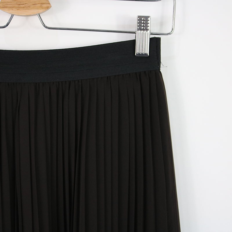 Lisiere L'Appartement / リジエール アパルトモン Pleats Skirt プリーツスカート brown