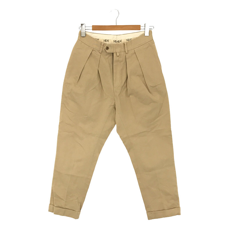 Loose Chino Standard pants コットン 2タック ルーズ チノ スタンダード パンツ