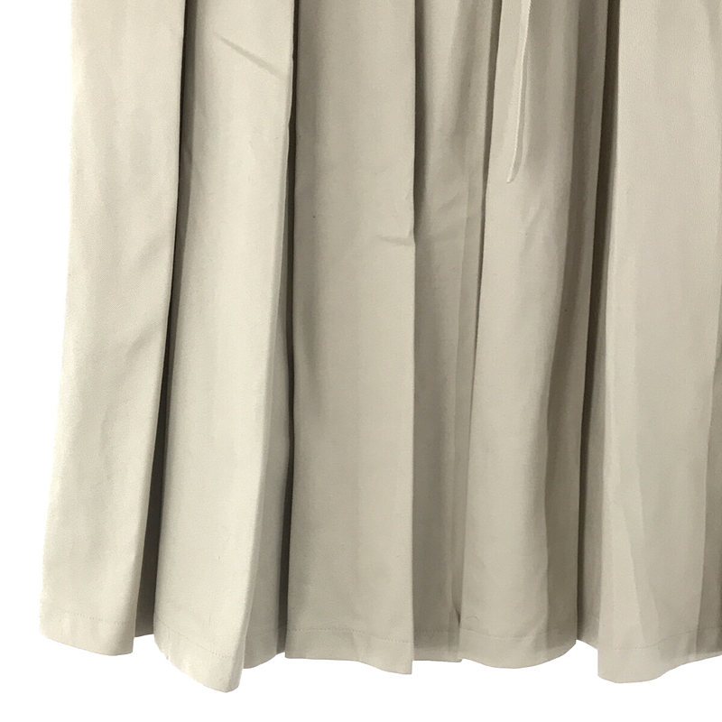 foufou / フーフー super tuck long skirt スーパータックロングスカート ベルト付き