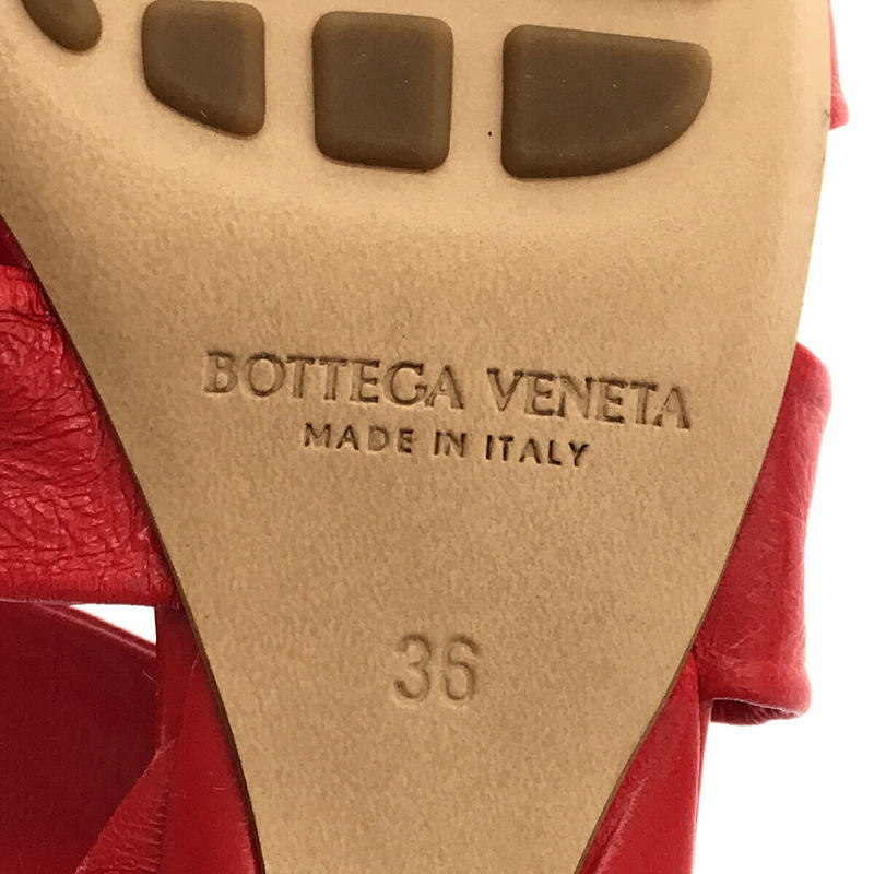 BOTTEGA VENETA / ボッテガヴェネタ The Point Leather Pump Sandals ラムスキン ポインテッドトゥ レザー ミュール パンプス 保存袋・箱付き