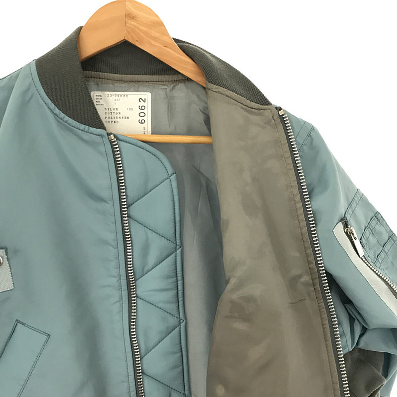 sacai / サカイ Nylon Twill Blouson Bomber Jacket ナイロン ツイル ブルゾン ボンバー ジャケット