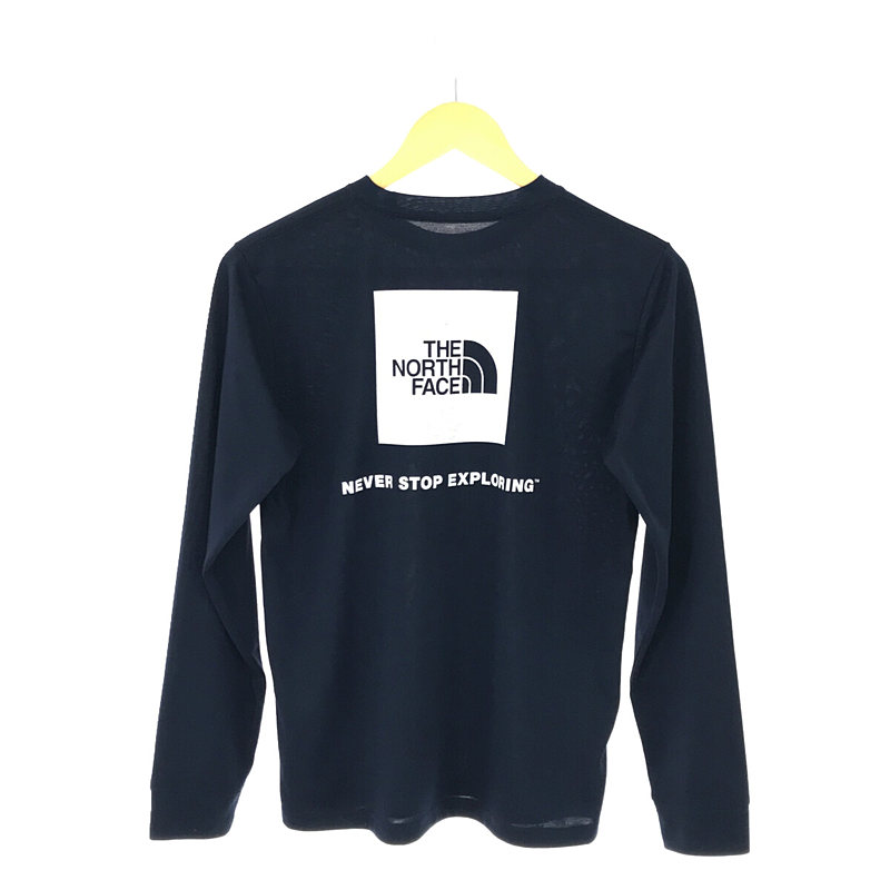 L/S Back Square Logo Tee NTW82035 ロングスリーブバックスクエアロゴ