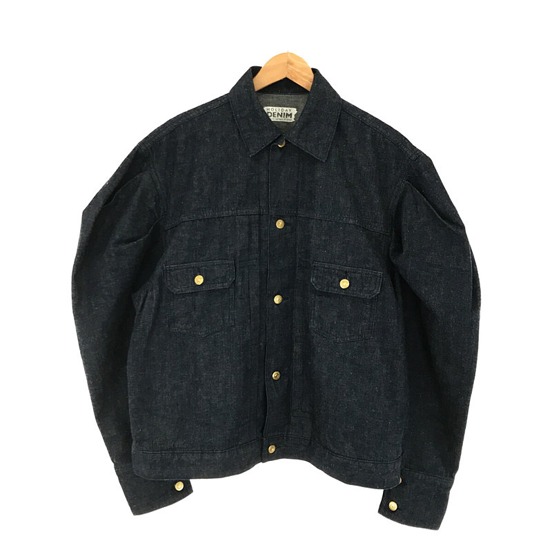 PUFF SLEEVE DENIM BIG JACKET Ⅱ（O.WASH） パフスリーブ デニム