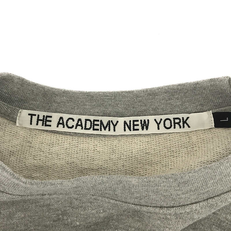 Deuxieme Classe / ドゥーズィエムクラス 【THE ACADEMY NEWYORK/ザ アカデミー ニューヨーク】 CREW NECK スウェットGRY