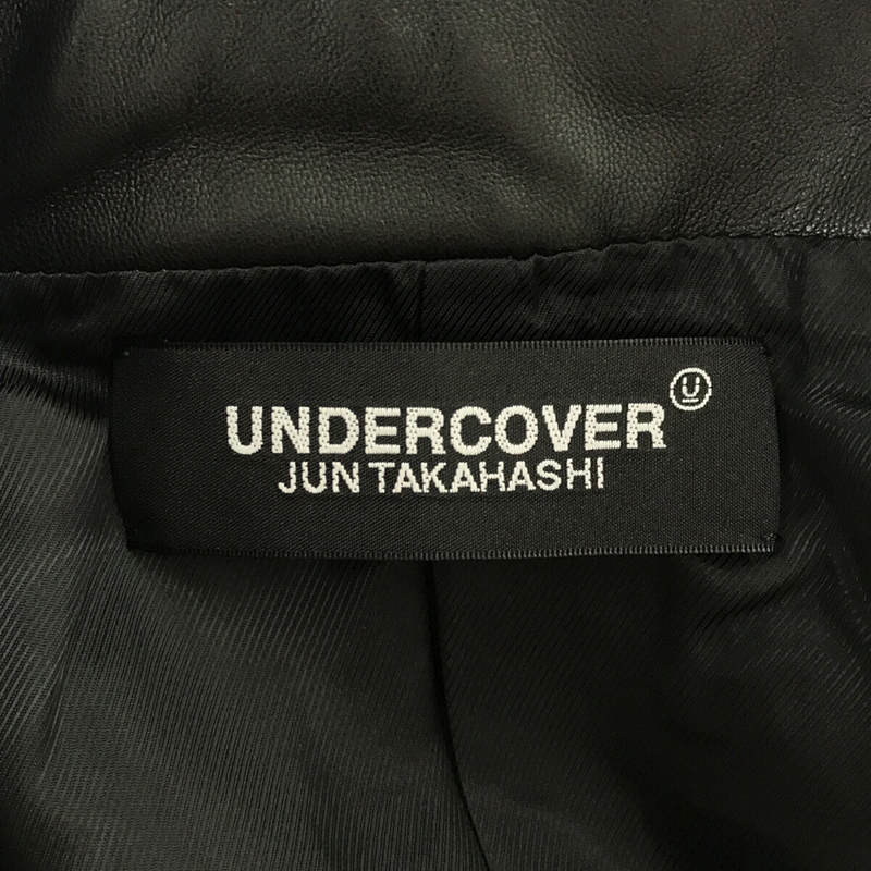 UNDER COVER / アンダーカバー アニマルフリーフェイクレザードッキングジャケット